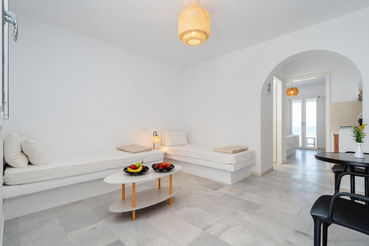 Celestial Seaview Apartments- Apollon Naxos City Bagian luar foto
