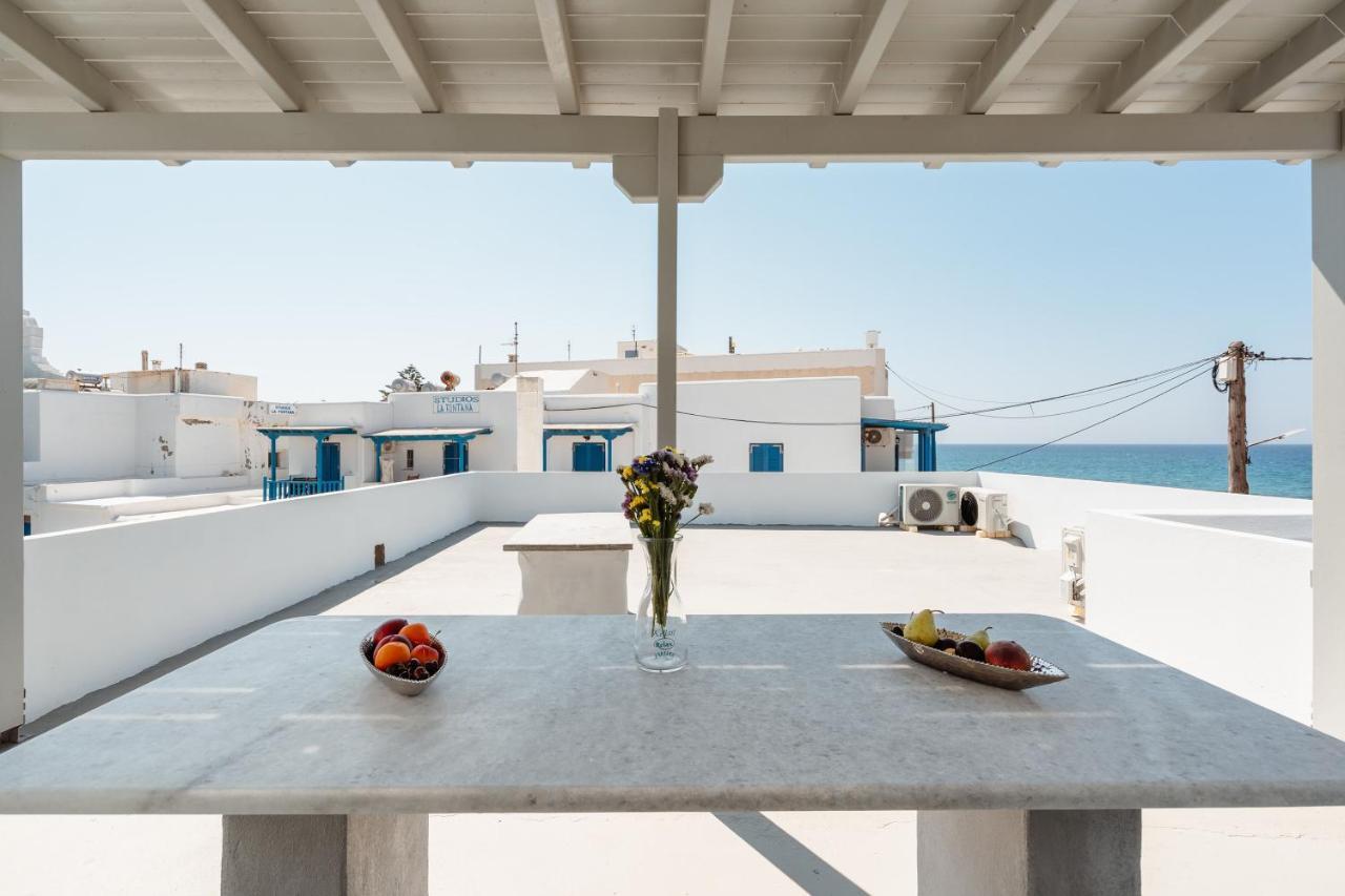Celestial Seaview Apartments- Apollon Naxos City Bagian luar foto